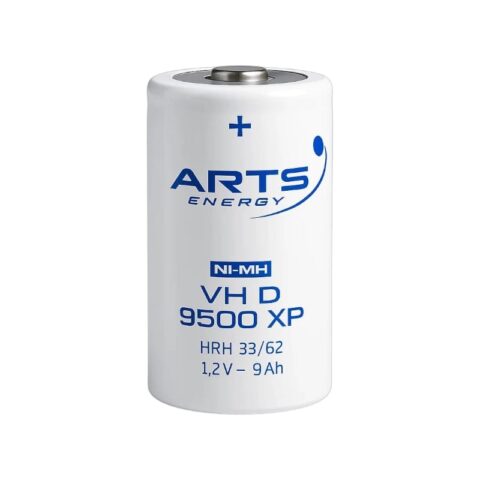 Pile Ni-MH VH D (R20) 1.2V 9000mAh rechargeable Tunisie