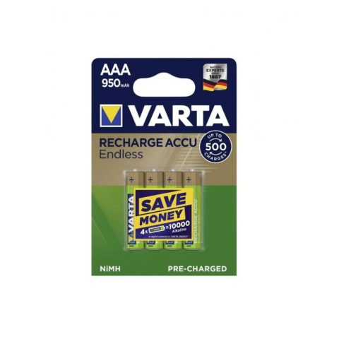 Pile rechargeable AAA 950mah Varta pack de 4