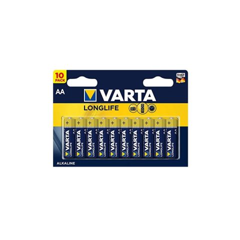 Piles AA Alkaline Varta Pack 10